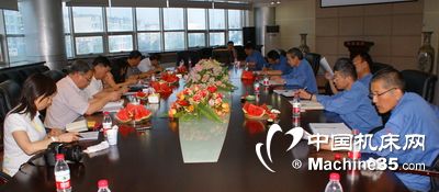 中国机床工具工业协会一行到天水锻压机床公司调研