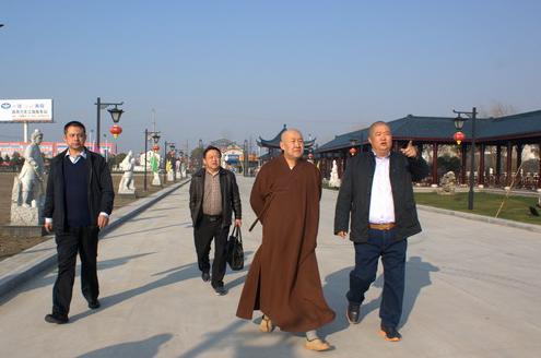 中佛协副会长妙江法师莅临江海机床集团视察
