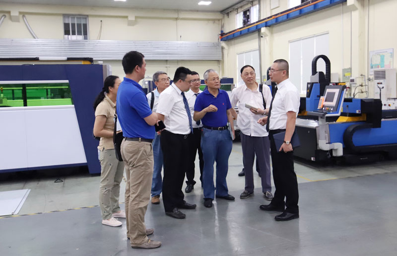 中国机床工具工业协会到访宏山激光